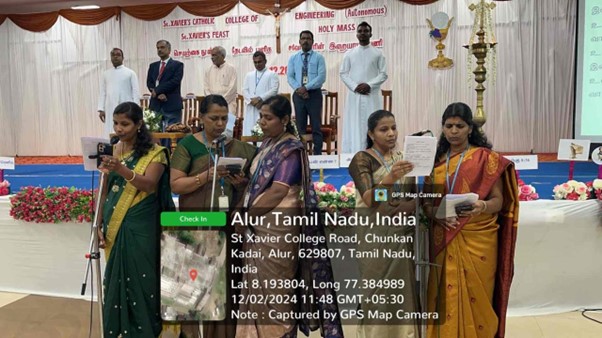  St. Xavier's Feast Holy Mass